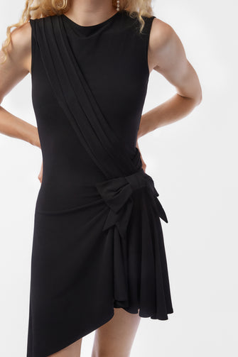 CELLO DRESS IN BLACK