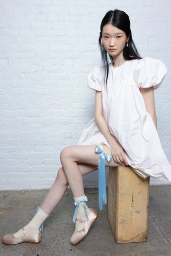 DAHLIA GARTER IN IVORY