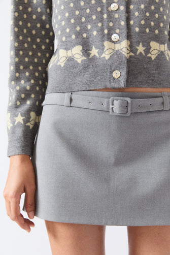 PICCOLO SKIRT IN GREY