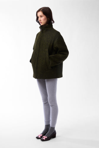YAMA JACKET IN MOSS GREEN