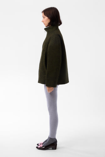 YAMA JACKET IN MOSS GREEN