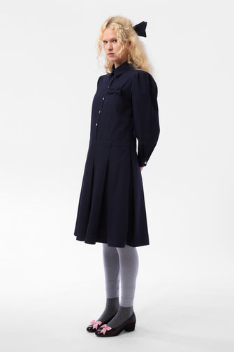MURRAY DRESS IN DARK NAVY