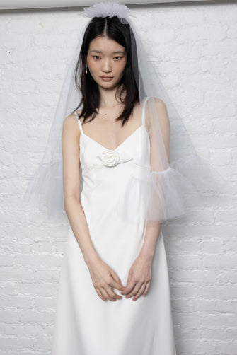 PILTON DRESS IN WHITE