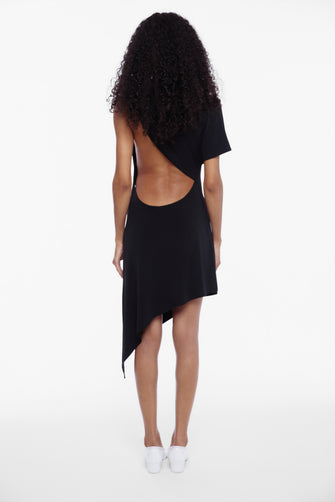 SONAR DRESS IN BLACK