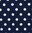 navy white polka dot