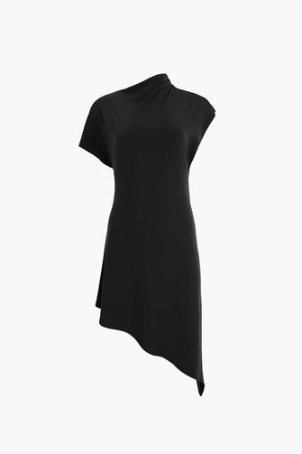SONAR DRESS IN BLACK