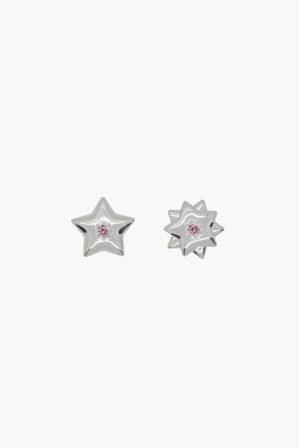 STARYU STUDS IN STERLING SILVER