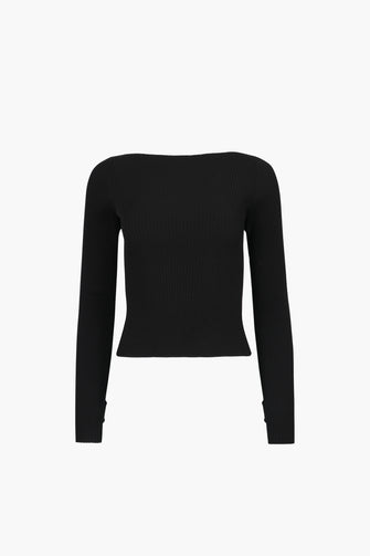 TIMES SWEATER IN BLACK
