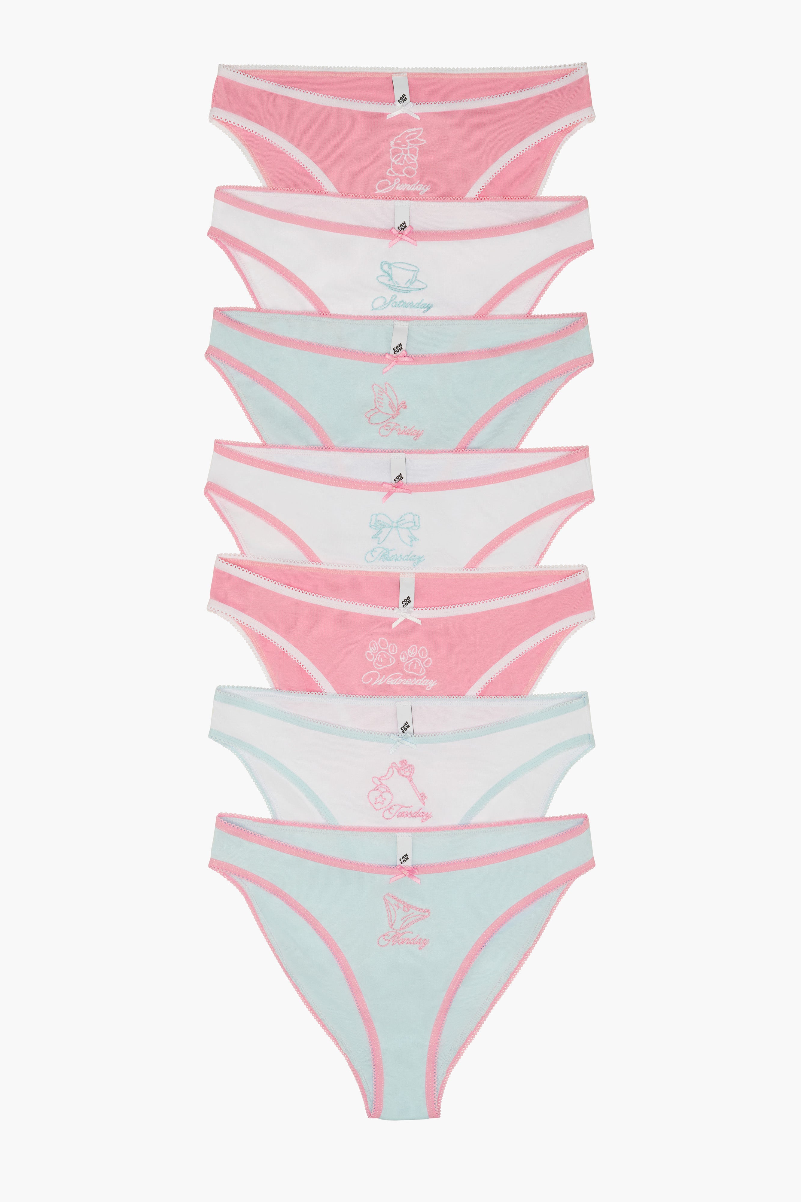 SL X COU COU: THE DAYS OF THE WEEK UNDIES