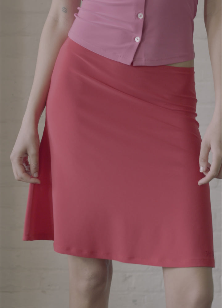 【関税込み】Sandy Liang レッド Lyon ミディアムスカート LYON SKIRT IN RED – SANDY LIANG