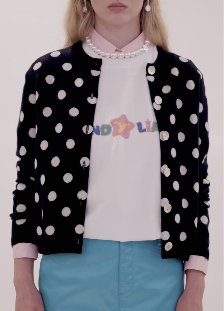 CAIRO CARDIGAN IN NAVY – SANDY LIANG