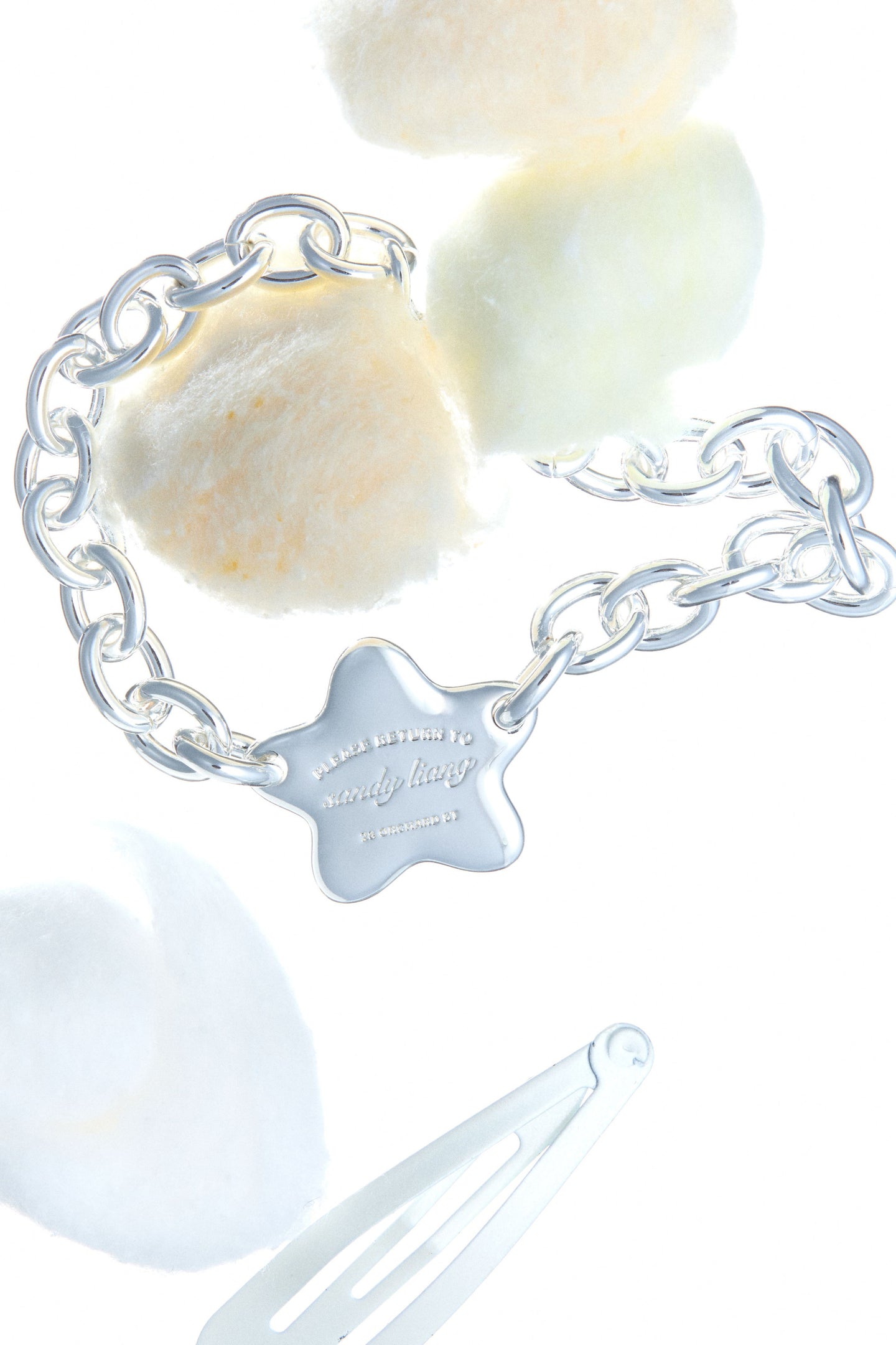 STAR CHARM BRACELET IN SILVER – SANDY LIANG