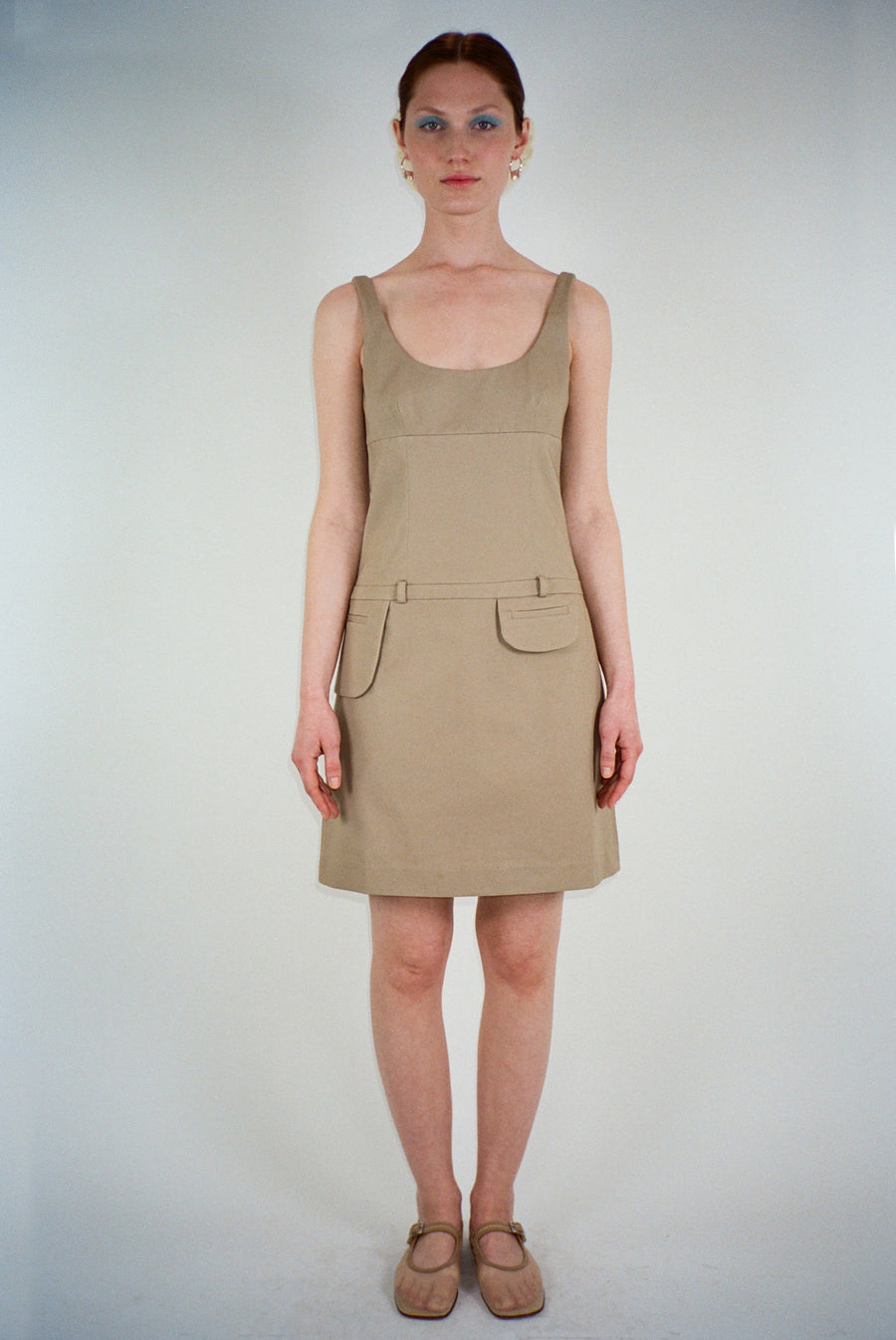 DARE DRESS IN KHAKI