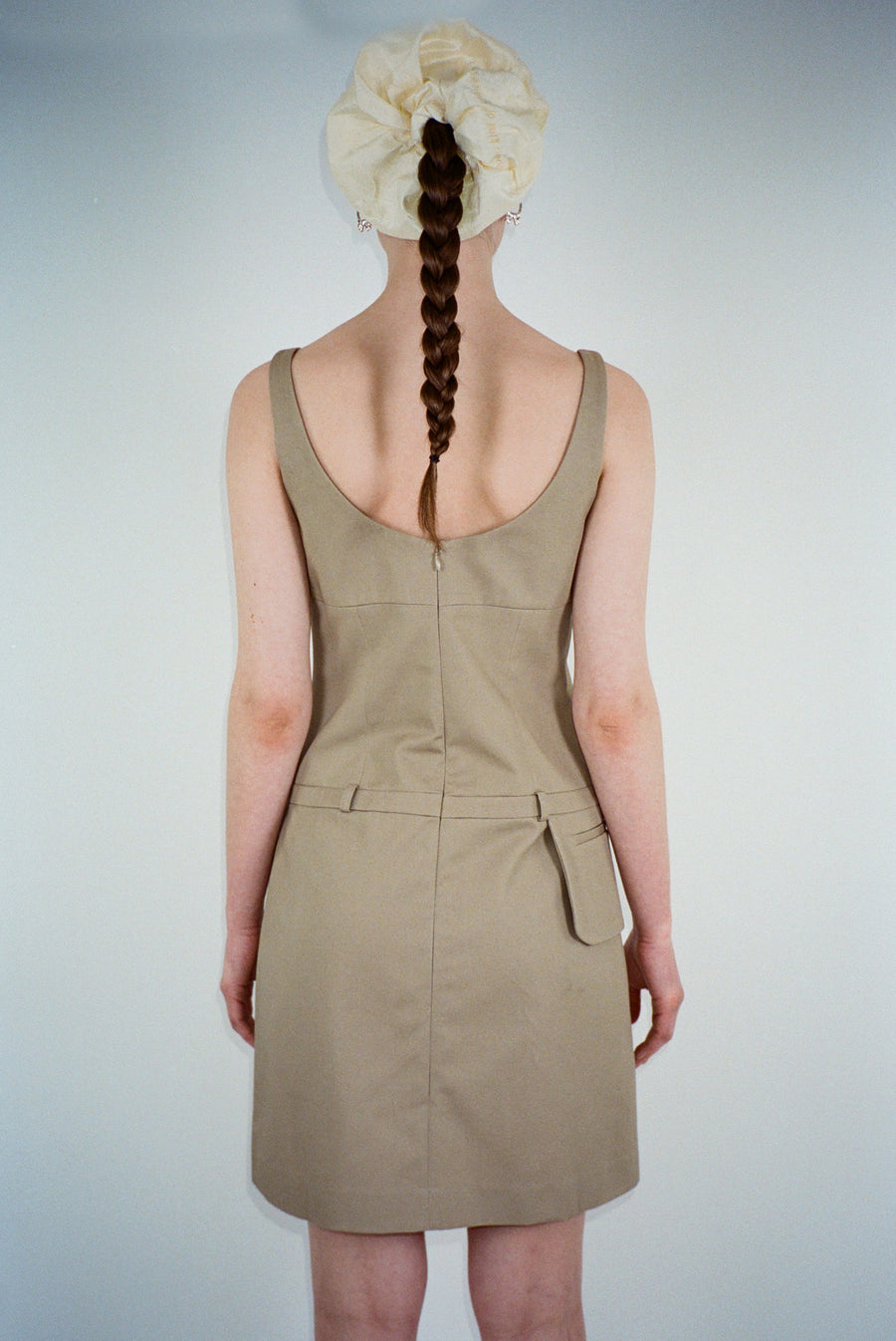 DARE DRESS IN KHAKI