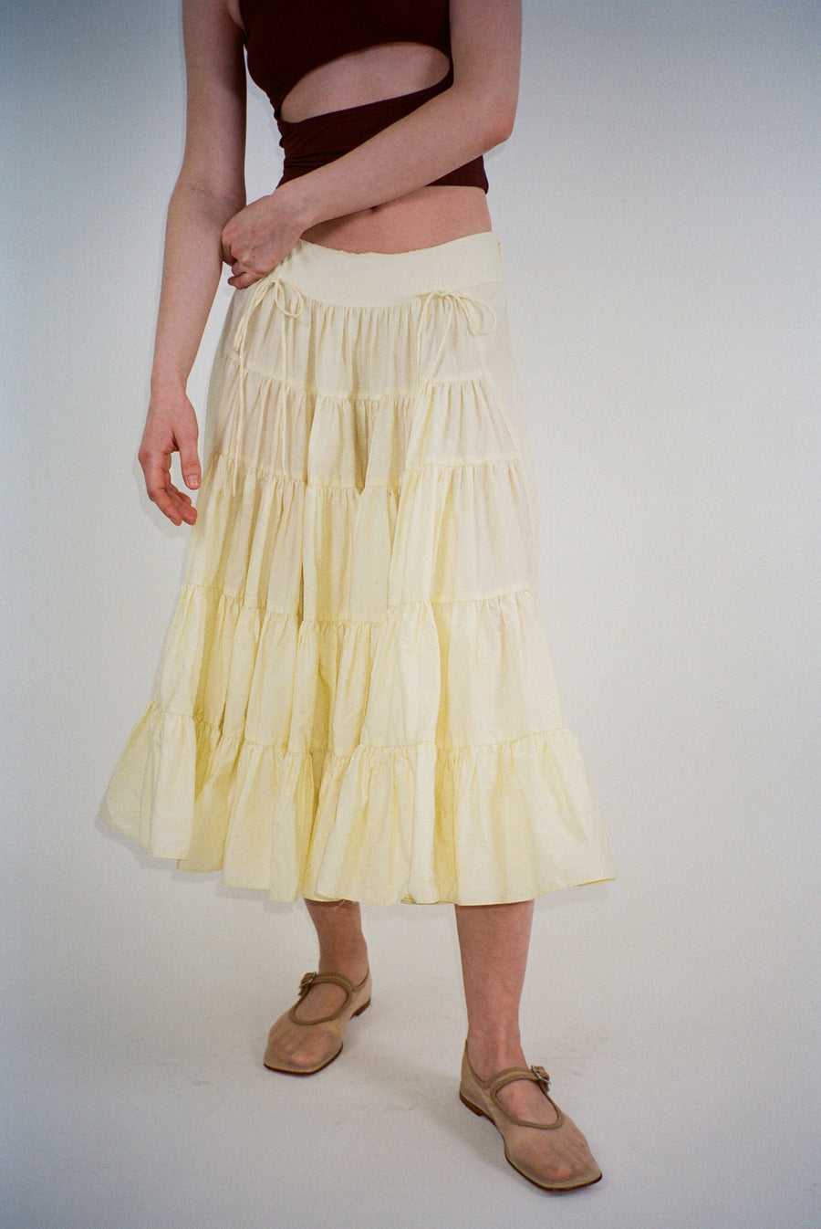 CHETTI SKIRT IN MAIZ