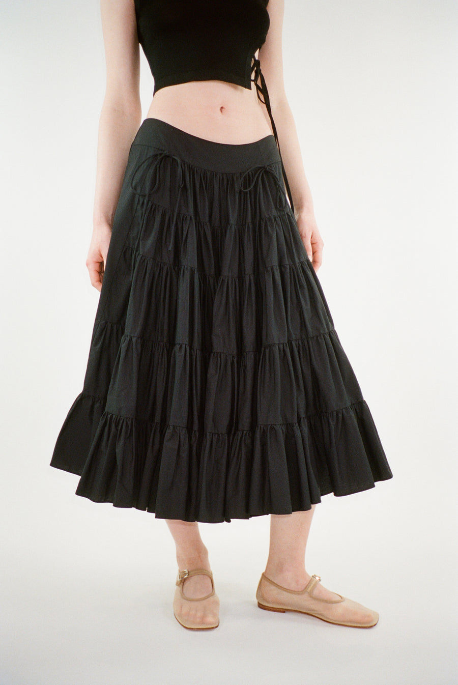 CHETTI SKIRT IN BLACK
