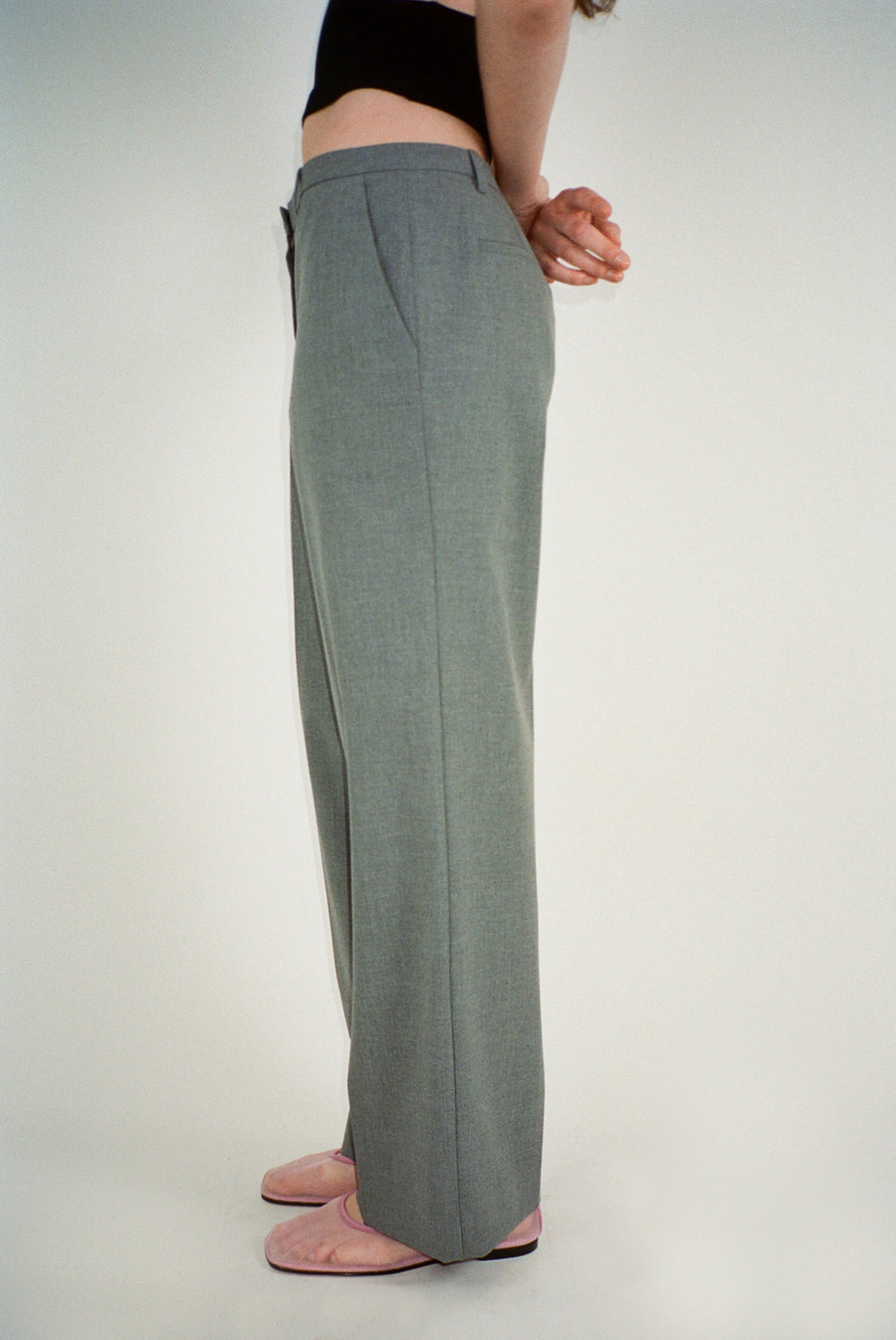 ANDES PANT IN ASH GREY