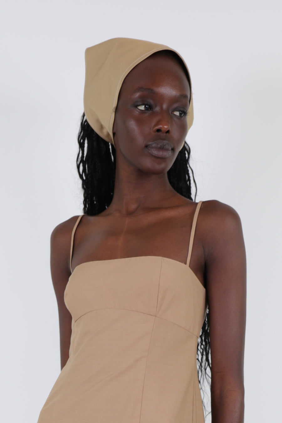 OBTUSE BANDANA IN TAUPE