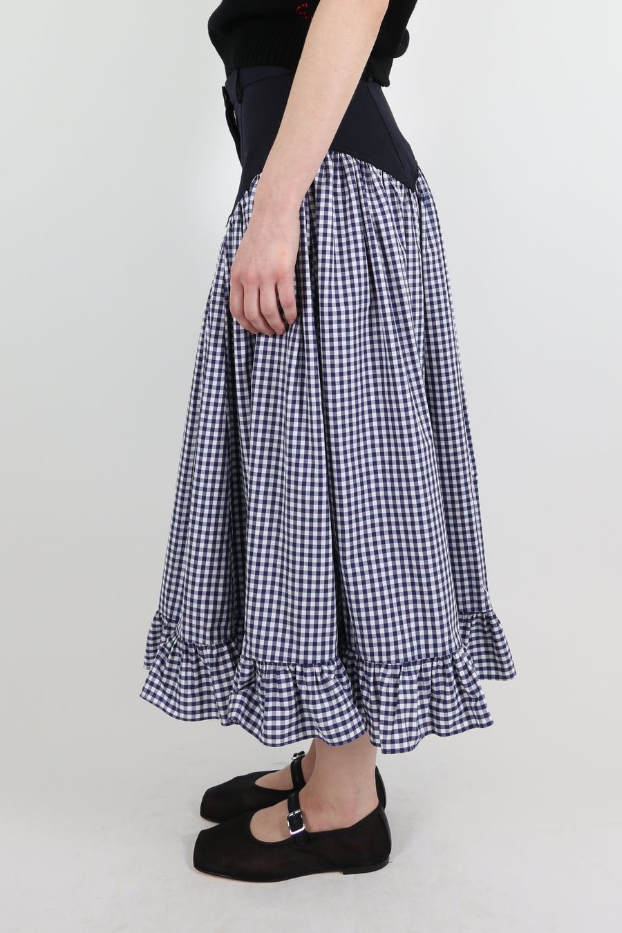 PETRONAS SKIRT IN NAVY