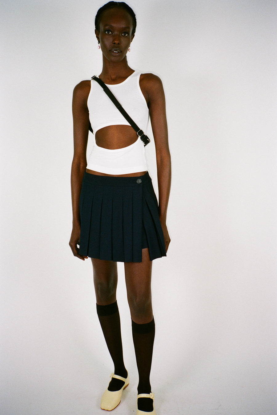 PARIS SKORT IN NAVY