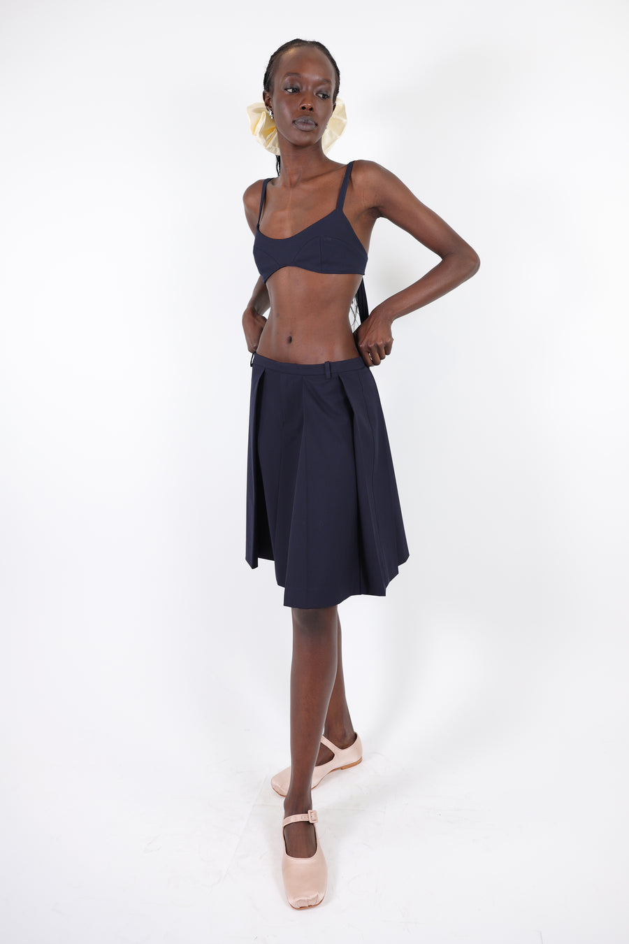 DEMIE BRA IN INK BLUE
