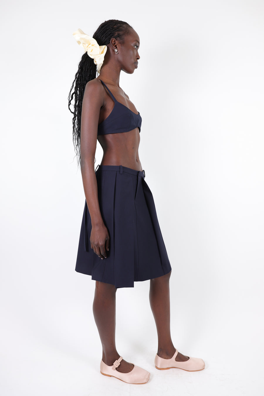DEMIE BRA IN INK BLUE