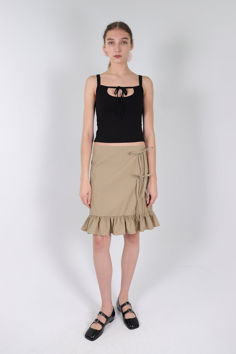 BUD SKIRT IN KHAKI