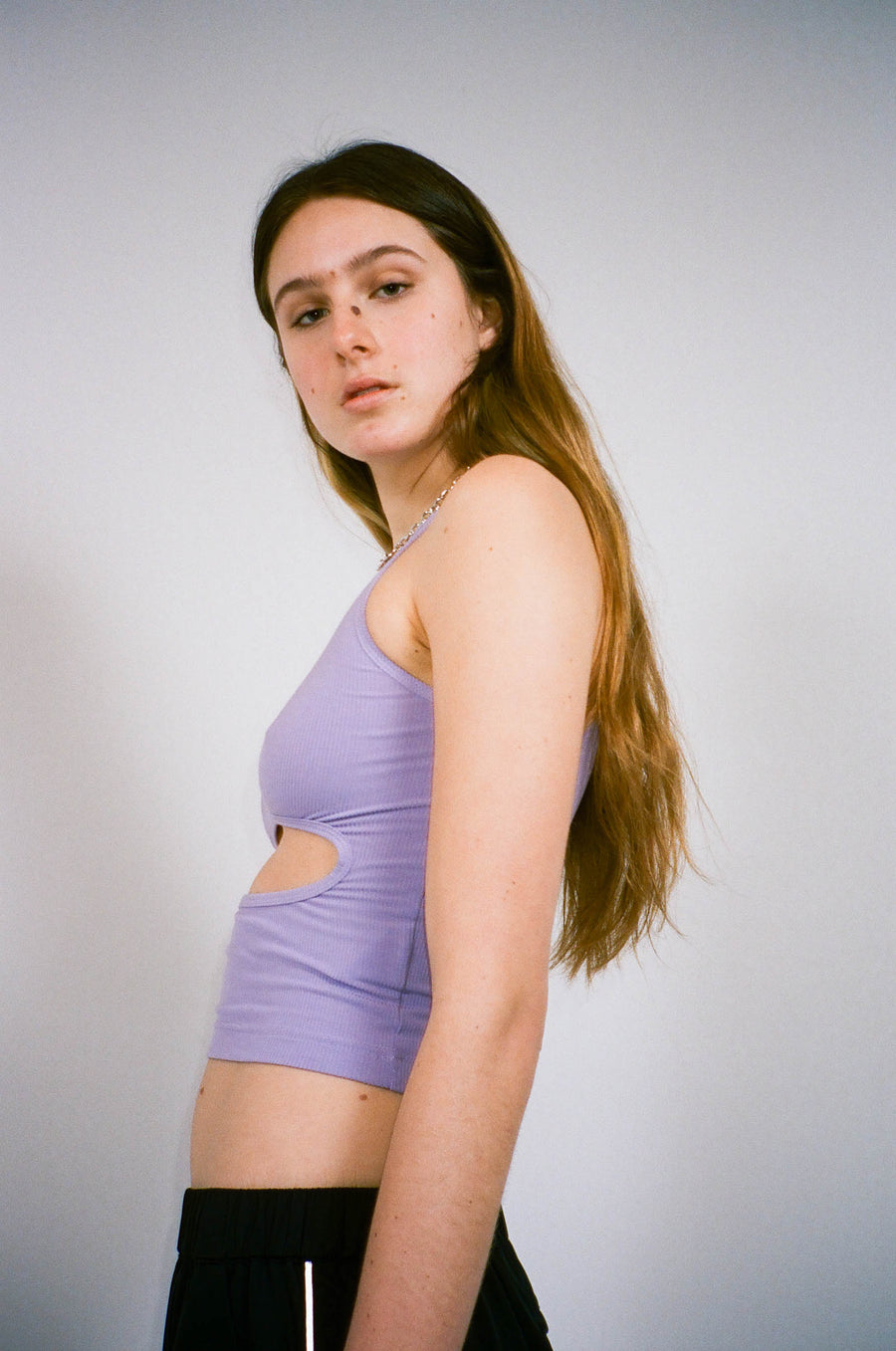 Riblet Tank in Lilac