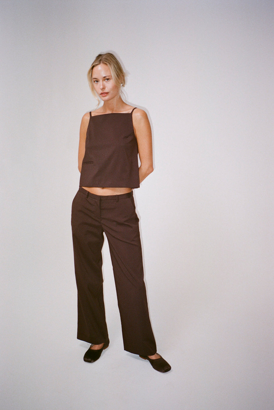 ANDES PANT IN WALNUT