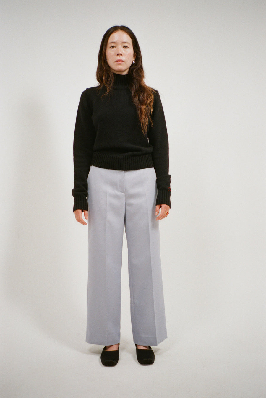 BOXY PANT IN PERIWINKLE