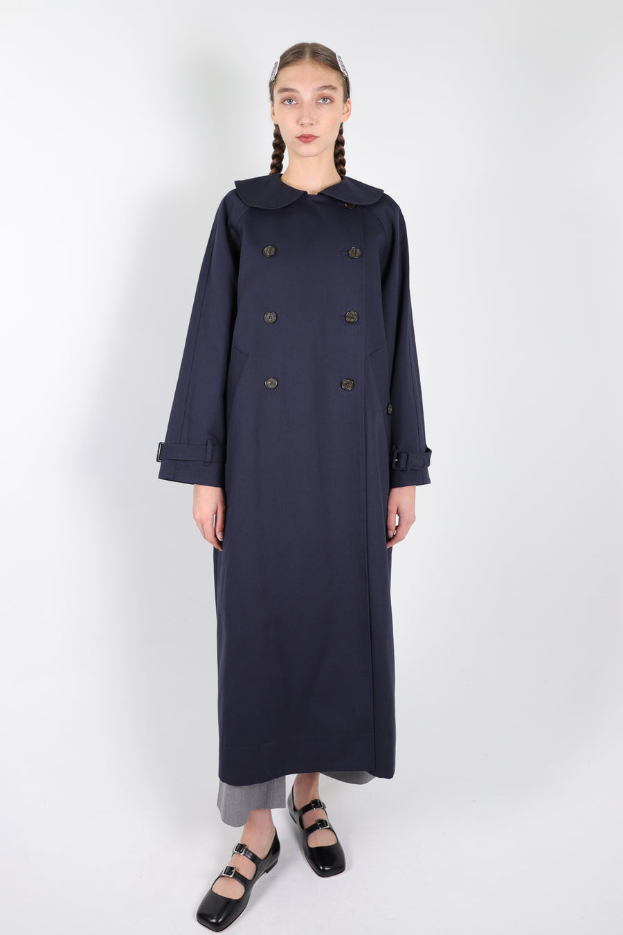 BEXLEY TRENCH IN NAVY